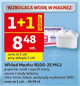 Auchan Wkład filtrujący Aquaphor Maxfor B100-25 MG2 oferta