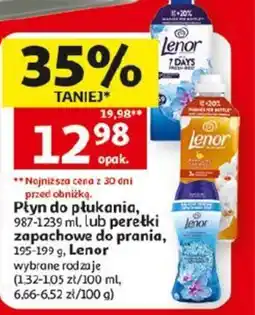 Auchan Lenor płyn do płukania oferta