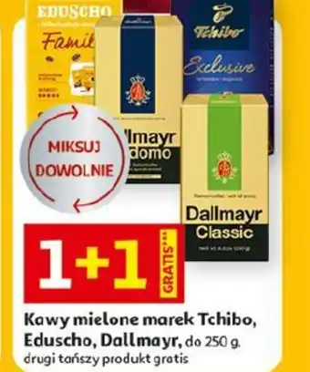 Kawy mielone Tchibo, Eduscho, Dallmayr