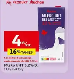 Auchan Auchan Mleko UHT oferta