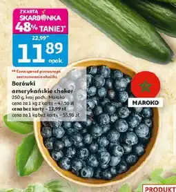Auchan Borówki amerykańskie shaker oferta
