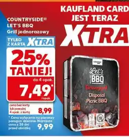 Kaufland COUNTRYSIDE LET’S BBQ Grill jednorazowy oferta