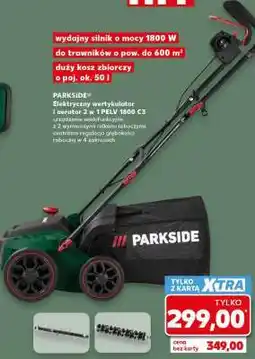 Kaufland PARKSIDE Elektryczny wertykulator i aerator 2 w 1 PEV 1800 C3 oferta