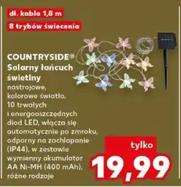 Kaufland COUNTRYSIDE Solarny łańcuch świetlny oferta