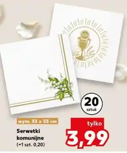 Kaufland Serwetki komunijne oferta