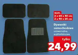 Kaufland Dywaniki samochodowe oferta