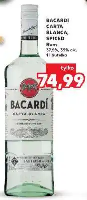 Kaufland BACARDI CARTA BLANCA, SPICED oferta