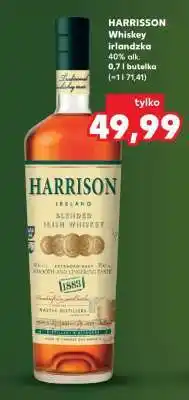 Kaufland HARRISSON Whiskey irlandzka oferta