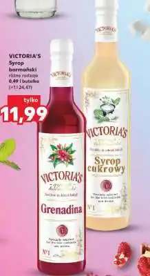 Kaufland VICTORIA'S Syrop barmański różne rodzaje oferta