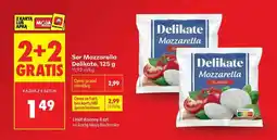Biedronka Ser Mozzarella Delikate 125 g oferta