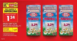 Biedronka Mleko UHT 3,2% Mlekovita łącka, 1 l oferta
