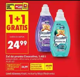 Biedronka żel do prania Coccolino, 1,48 l oferta