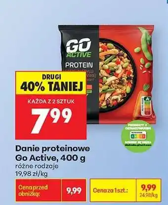 Biedronka Danie proteinowe Go Active, 400 g oferta