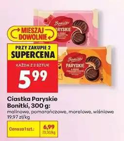 Biedronka Ciastka Paryskie Bonitki, 300 g oferta