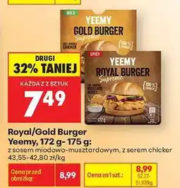 Biedronka Royal/Gold Burger oferta