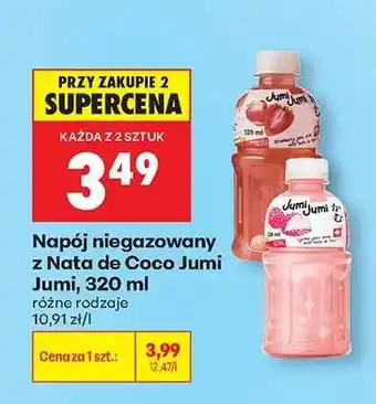 Biedronka Napój niegazowany z Nata de Coco Jumi Jumi, 320 ml oferta