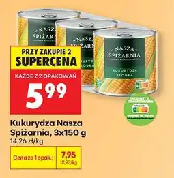 Biedronka Kukurydza Nasza Spiżarnia, 3x150 g oferta