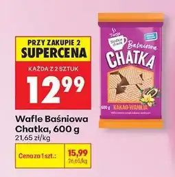 Biedronka Wafle Baśniowa Chatka, 600 g oferta