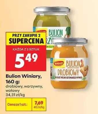 Biedronka Bulion WINIARY 160 g oferta