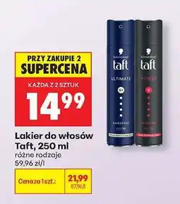 Biedronka Lakier do włosów Taft, 250 ml oferta