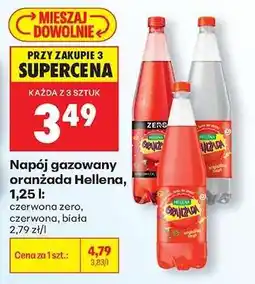 Biedronka Napój gazowany oranżada Hellena, 1,25 l oferta