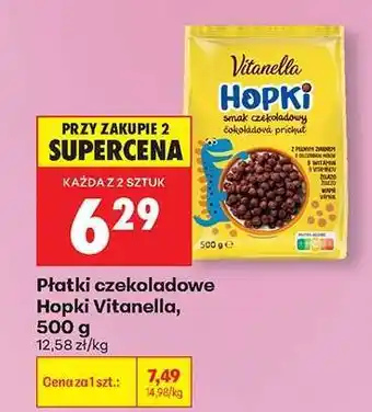 Biedronka Płatki czekoladowe Hopki Vitanella 500 g oferta