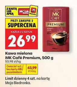 Biedronka Kawa mielona MK Café Premium , 500 g oferta
