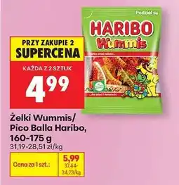 Biedronka Żelki Wummis/ Pico Balla Haribo, 160-175 g oferta