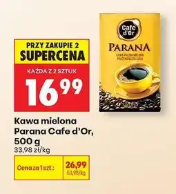 Biedronka Kawa mielona Parana Cafe d'Or, 500 g oferta