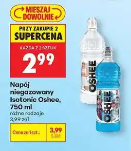 Biedronka Napój niegazowany Isotonic Oshee , 750 ml oferta