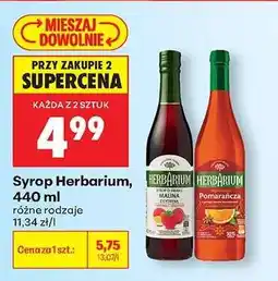 Biedronka Syrop Herbarium 440 ml oferta