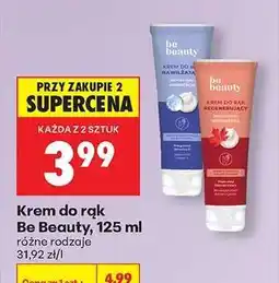 Biedronka Krem do rąk Be Beauty, 125 ml oferta