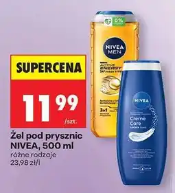 Biedronka Żel pod prysznic NIVEA 500 ml oferta
