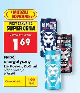 Biedronka Napój energetyczny Be Power 250 ml oferta