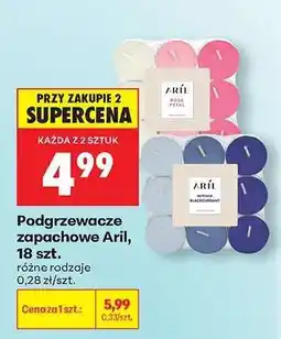 Biedronka Podgrzewacze zapachowe Aril , 18 szt oferta