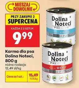 Biedronka Karma dla psa Dolina Noteci, 800 g oferta