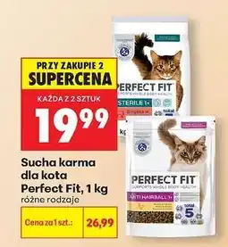 Biedronka Sucha karma dla kota Perfect Fit, 1 kg oferta