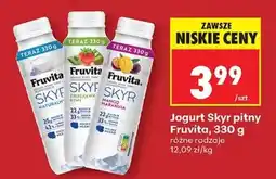 Biedronka Jogurt Skyr pitny Fruvita, 330 g oferta