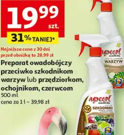 Auchan Preparat owadobójczy przeciwko szkodnikom warzyw lub przędziorkom, ochojnikom, czerwcom oferta