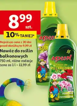 Auchan Nawóz do roślin balkonowych 750 ml, różne rodzaje oferta