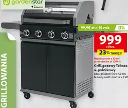Auchan Grill gazowy Teksas 4-palnikowy oferta