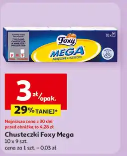 Auchan Chusteczki Foxy Mega oferta