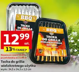 Auchan Tacka do grilla wielokrotnego użytku BBQ oferta