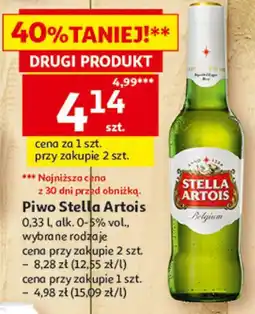 Auchan Piwo Stella Artois oferta