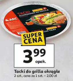 Auchan Tacki do grilla okrągłe AEC oferta