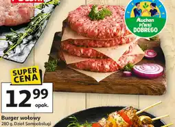Auchan Burger wołowy oferta