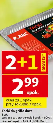 Auchan Tacki do grilla duże AEC oferta