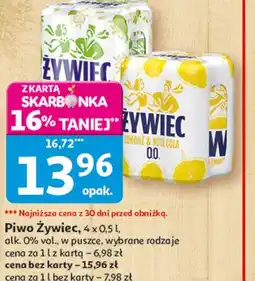 Auchan Piwo Żywiec oferta