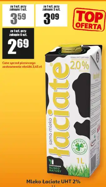 Mleko Łaciate UHT 2%