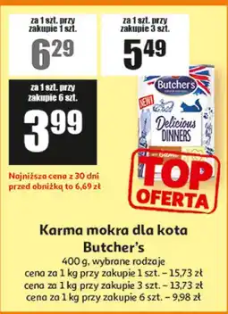 Auchan Karma mokra dla kota Butcher's oferta